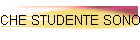 CHE STUDENTE SONO?
