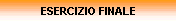 ESERCIZIO FINALE