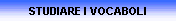 STUDIARE I VOCABOLI