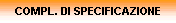 COMPL. DI SPECIFICAZIONE
